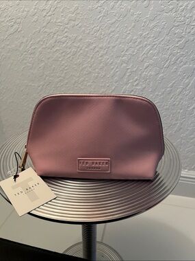 Ted Baker NWT Blush Pink Cosmetic Case